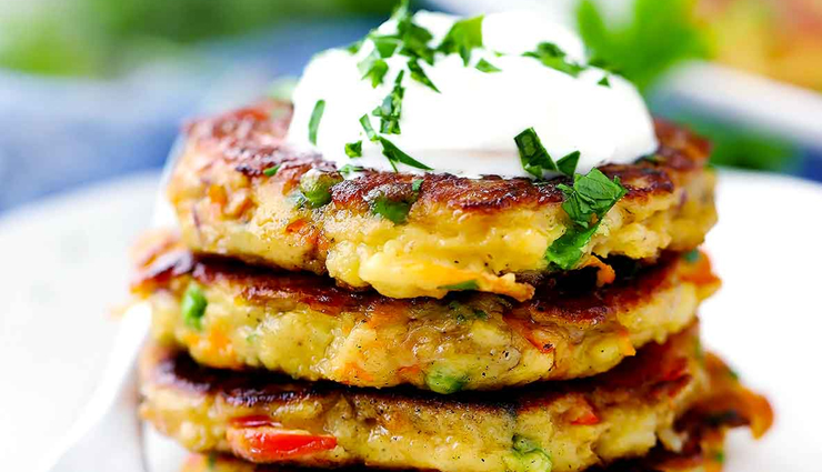 vegetarian potato cakes,potato recipe,cakes recipe,snacks recipe