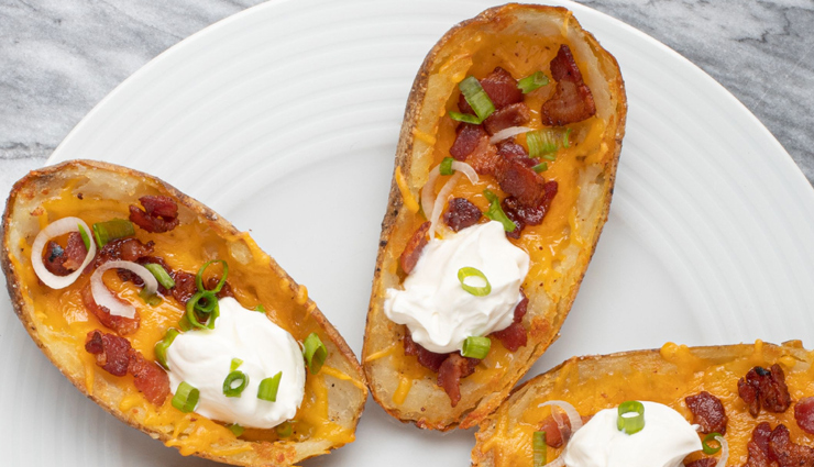 potato skins,potato skins recipe