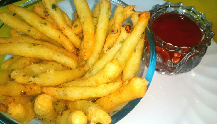 इवनिंग स्नैक्स में ट्राई करें क्रिस्पी पोटैटो स्टिक्स #Recipe