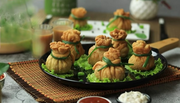 potli samosa recipe,recipe,recipe in hindi,holi special recipe