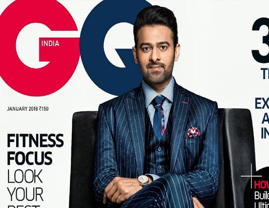#NEWLOOK!! GQ इंडिया मैगजीन के कवर पर प्रभास का यह अवतार देखते रह जाएंगे आप...
