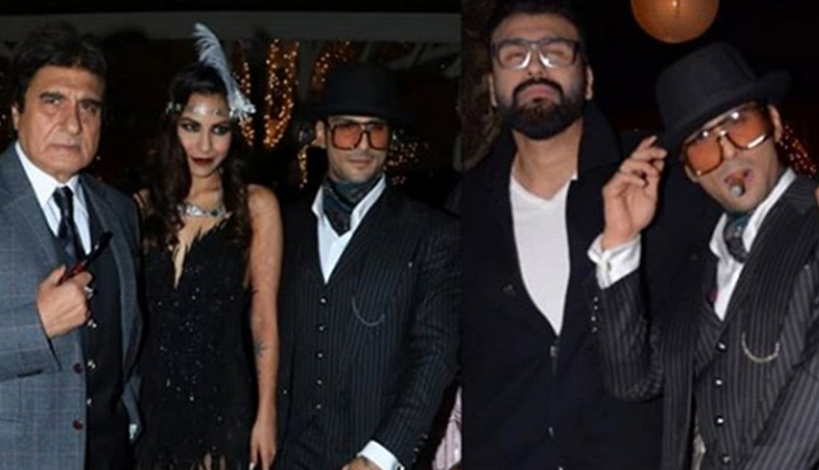 PICS- Bollywood attends Prateik Babbar and Sanya Sagar’s vintage wedding reception