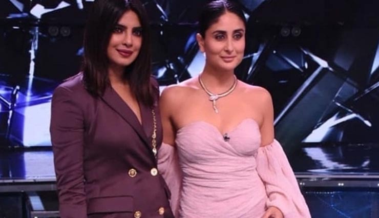 VIDEO- Priyanka Chopra, Kareena Kapoor have a 'kiss off', groove to 'Aaj Ki Raat'