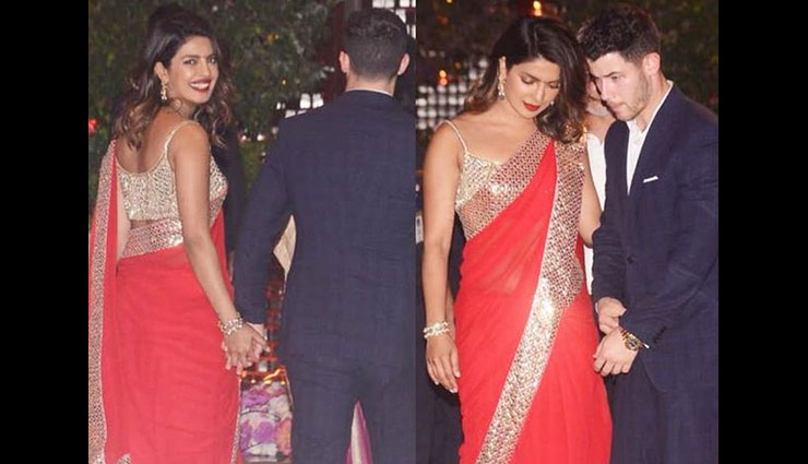 आकाश अंबानी की प्री-इंगेजमेंट पार्टी में हाथों में हाथ डाले नजर आए  प्रियंका-निक, देखे तस्वीरे