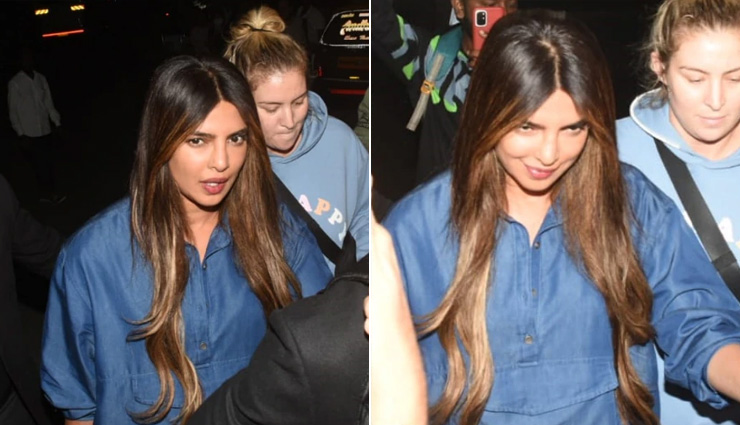 बेटी मालती के बिना भारत लौटीं प्रियंका चोपड़ा, एयरपोर्ट पर दिखीं बेहद एक्साइटेड