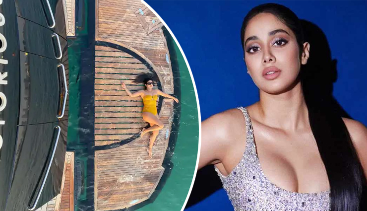 स्विमसूट पहन लहरों और धूप का मजा लेती नजर आई प्रियंका चोपड़ा, उधर ब्लू डेनिम जंपसूट में जान्हवी कपूर दिखीं ग्लैमरस 