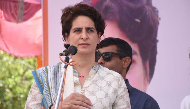 Priyanka Gandhi criticises Centre for economic slowdown