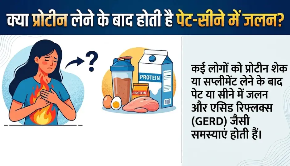 क्या प्रोटीन लेने के बाद होती है पेट-सीने में जलन? ये संकेत बताते हैं कि कहीं पाचन में तो नहीं दिक्कत