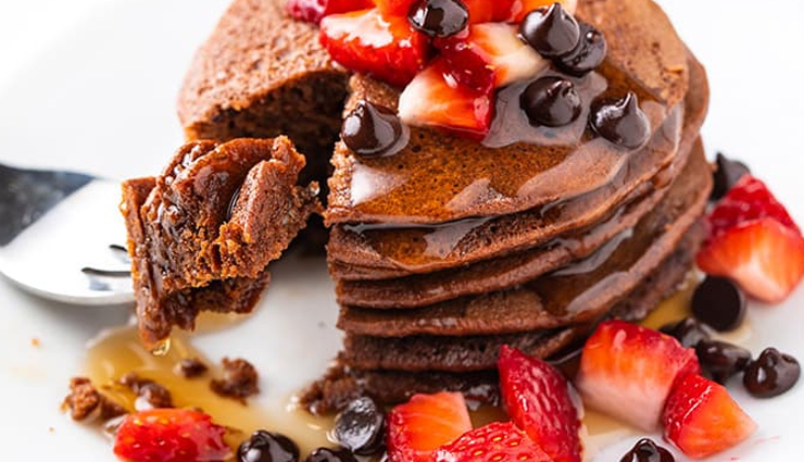 Recipe- Healthy To Eat Protein Pancakes