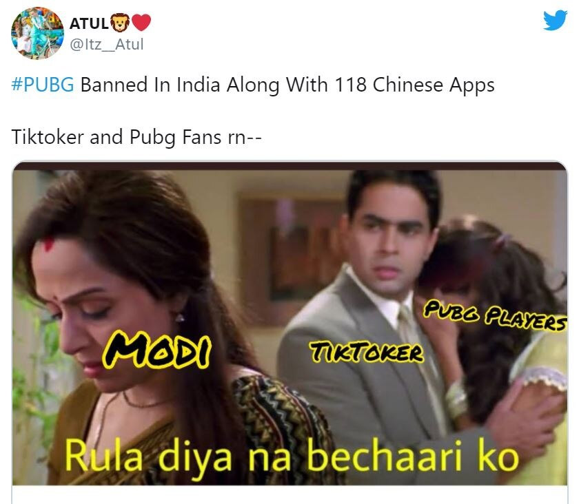 pubg,pubg banned,pubg banned in india,social media reaction,news,china apps banned in india