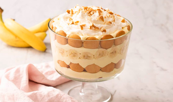 healthy and delicious banana pudding,food,easy reipe