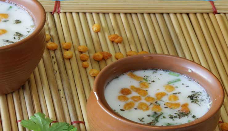 pudina boondi chhach recipe,recipe,recipe in hindi,special recipe,lockdown,coronavirus