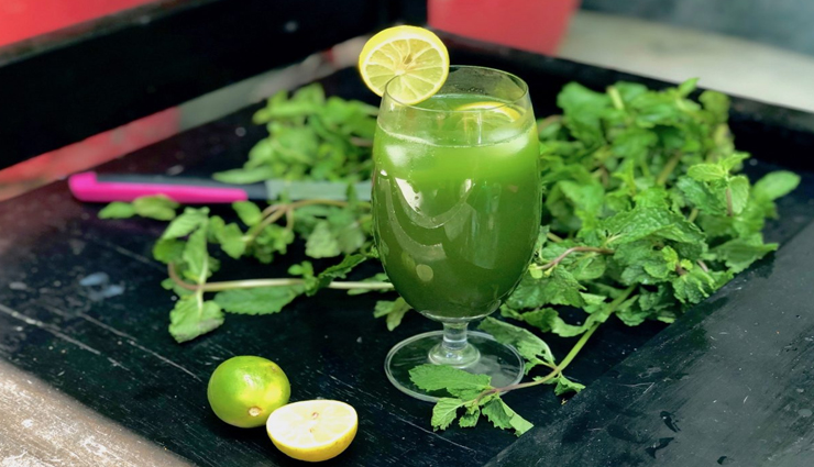 गर्मियों के लिए बेस्ट ड्रिंक साबित होगी पुदीना-नींबू शरबत, शरीर को देगी ठंडक #Recipe 