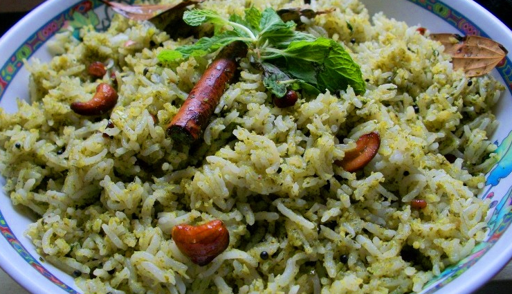 पुदीना राइस : डिनर का मजा बढ़ाना है तो जरूर ट्राई करें यह डिश, घरवालों के दिलों में बना लेगी जगह #Recipe