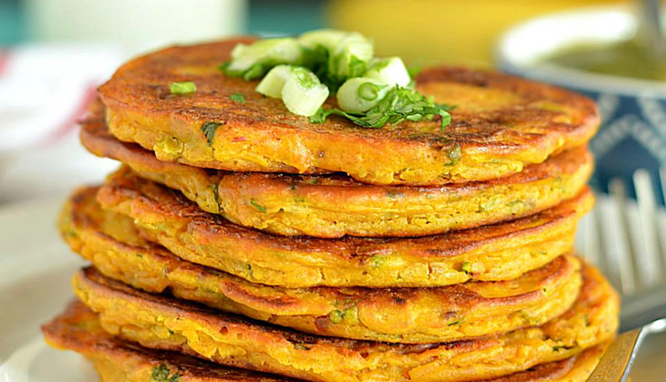Recipe- Healthy To Eat Kaddu Chilla for Fast
