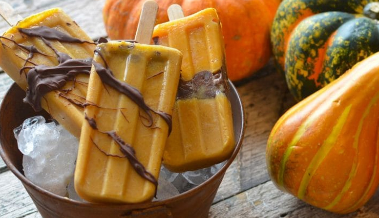 chocolate pumpkin pie popsicles,hunger struck,food,easy recipe