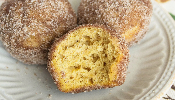 pumpkin doughnut muffins,muffins recipe,pumpkin recipe,dessert recipe,sweets recipe