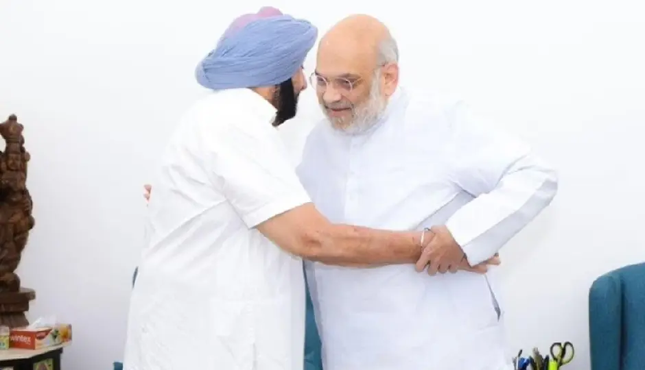 कांग्रेस वापसी की अटकलों के बीच अमित शाह से मिले कैप्टन अमरिंदर सिंह, नई दिल्ली में हुई अहम राजनीतिक मुलाकात