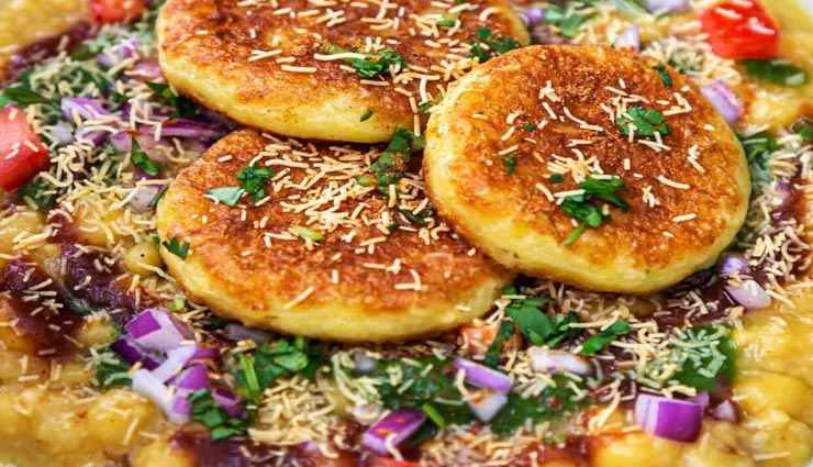 punjabi chane tikki chaat recipe,recipe,recipe in hindi,special recipe