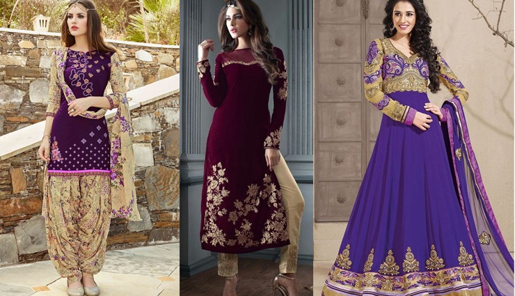karwachauth special,karwachauth special 2017,purple outfit,outfit for karwachauth,fashion tips