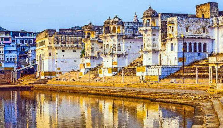 pushkar,rajasthan,places to visit in pushkar,tourist attractions in pushkar,pushkar lake,brahma temple & ghat at pushkar rajasthan,holy water the deity,ajmer to pushkar rajasthan