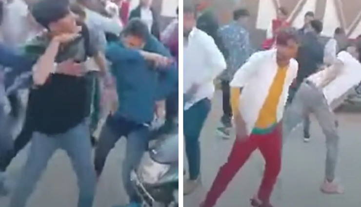 VIDEO : बारात में जैसे ही बजा पुष्पा का गाना सभी लगे लंगड़ाने, नजारा देख रह जाएंगे हैरान