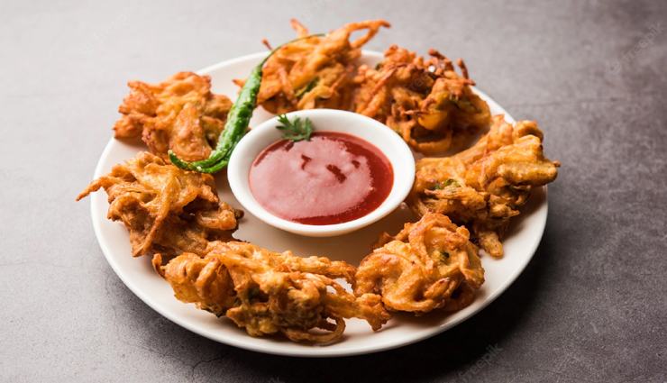 pyaj pakoda recipe,recipe,recipe in hindi,snacks recipe