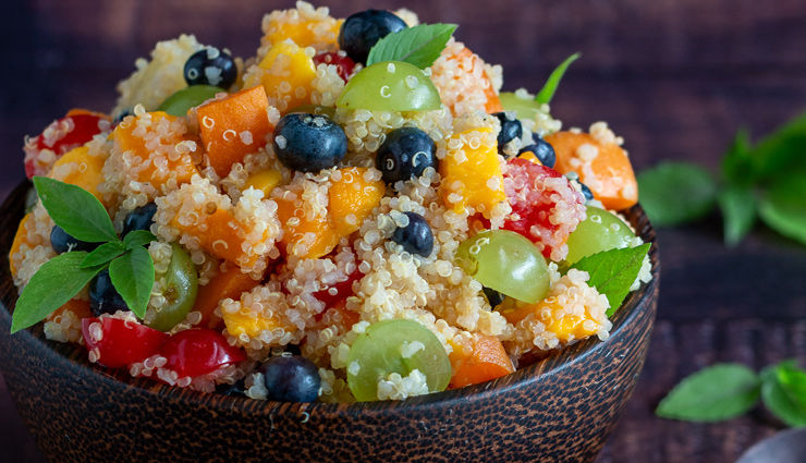 Recipe - Quinoa Fruit Salad Will Save Your Mornings