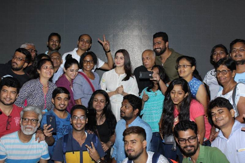 pecial raazi screening for deaf and mute kids,raazi screening,mumbai,alia bhatt,vicky kaushal,mahesh bhatt
