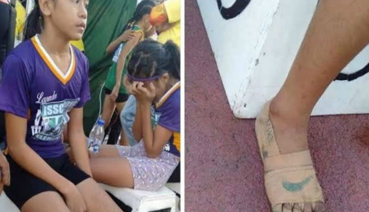 पैर में बैंडेज बांधकर दौड़ी 11 साल की लड़की, 3 गोल्ड जीते 