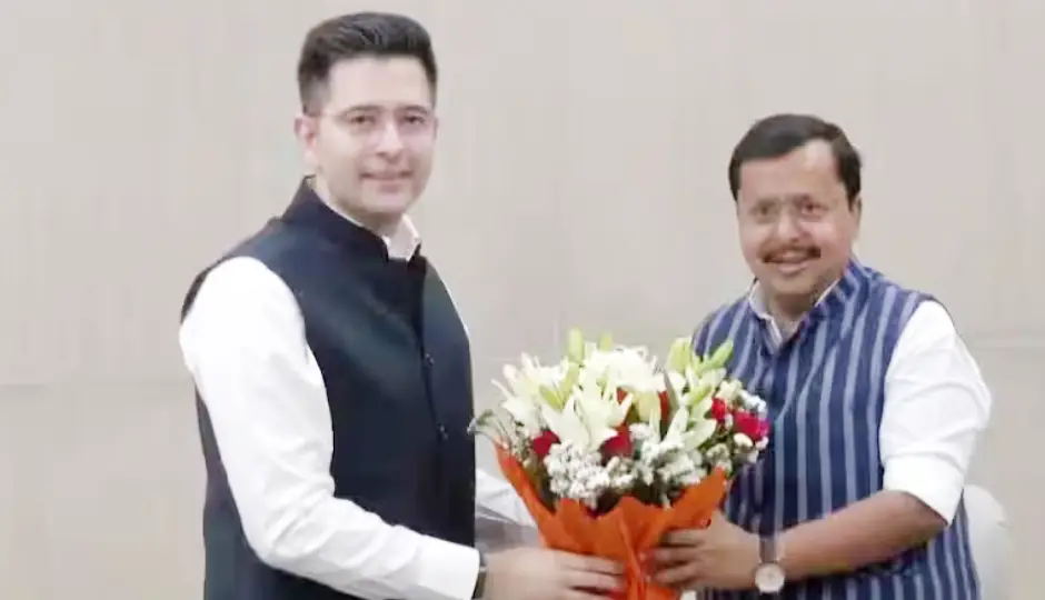 राघव चड्ढा को BJP ने सिखाया संगठनात्मक शिष्टाचार, ‘नितिन नवीन’ नहीं बल्कि ‘राष्ट्रीय अध्यक्ष जी’ कहने की दी गई सलाह