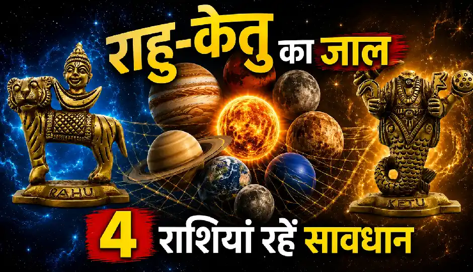 राहु-केतु के घेरे में आए 7 ग्रह, बना कालसर्प योग, 18 जुलाई तक इन 4 राशियों के सामने रहेंगी बड़ी चुनौतियां!