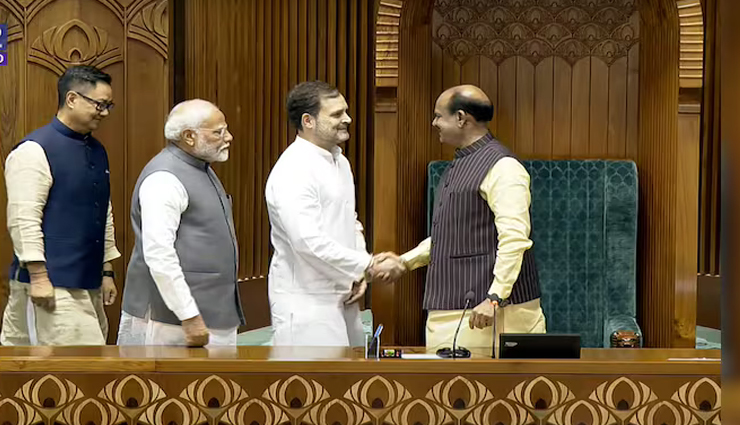 राहुल गांधी व अखिलेश यादव ने ओम बिरला को दी बधाई, कहा निष्कासन जैसी परंपरा को आगे न बढ़ाया जाए
