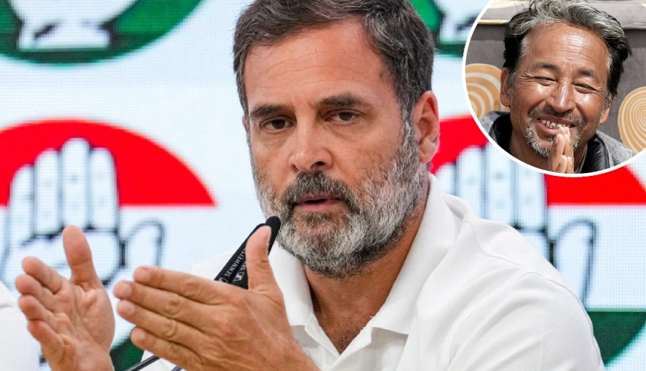 हत्या, हिंसा और धमकियाँ… सोनम वांगचुक के मुद्दे पर राहुल गांधी का भाजपा पर हमला
