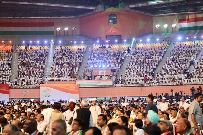 congress,rahul gandhi,pm narendra modi,narendra modi,congress plenary,rahul gandhi attacks pm modi