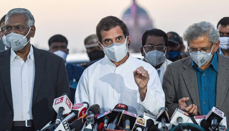 राहुल गांधी को नहीं मिली मार्च की इजाजत, लगाई गई धारा 144 