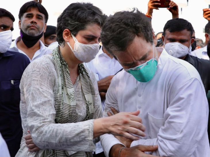 rahul gandhi,congress,yamuna expressway,priyanka gandhi,hathras gangrape