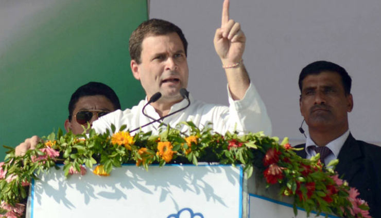 राजस्थान: राहुल गांधी का पीएम पर हमला कहा, 'नरेंद्र मोदी दो हिंदुस्तान बनाने की कोशिश कर रहे हैं, एक अमीरों का दूसरा गरीबों का ' 