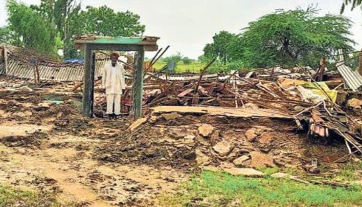 कोटा : आफत बनकर आया मानसून, बरस चुका औसत से 14% ज्यादा, 50% से अधिक फसल हो चुकी बर्बाद