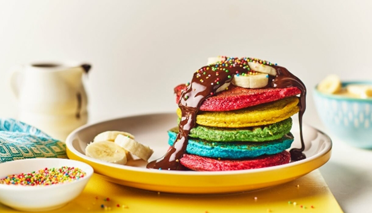 quick rainbow pancakes recipe,easy homemade rainbow pancakes,colorful breakfast pancake recipe,quick rainbow pancake mix,vibrant pancake recipe,fun rainbow pancakes tutorial,colorful breakfast delight,rainbow-colored pancake stack,easy diy rainbow pancakes,whimsical breakfast pancake,rainbow pancake batter mix,color burst pancakes,vibrant homemade pancakes,kids favorite rainbow breakfast,fun and quick pancake recipe,multicolored pancake creation