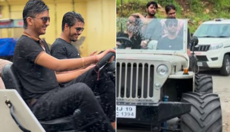 पुलिस एस्कॉर्ट के साथ राजस्थान के उपमुख्यमंत्री के बेटे का रील शूट, वीडियो वायरल