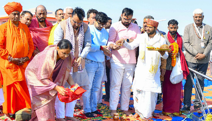 rajasthan government at prayagraj kumbh,rajasthan government participation in mahakumbh,prayagraj kumbh rajasthan government,kumbh mela rajasthan photos,rajasthan officials at prayagraj kumbh,rajasthan delegation prayagraj kumbh,mahakumbh rajasthan government,rajasthan government kumbh mela images,rajasthan visit prayagraj kumbh