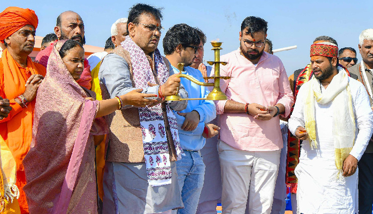 rajasthan government at prayagraj kumbh,rajasthan government participation in mahakumbh,prayagraj kumbh rajasthan government,kumbh mela rajasthan photos,rajasthan officials at prayagraj kumbh,rajasthan delegation prayagraj kumbh,mahakumbh rajasthan government,rajasthan government kumbh mela images,rajasthan visit prayagraj kumbh