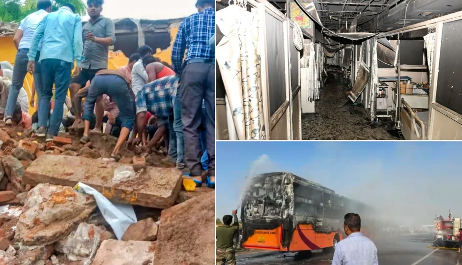 Year Ender 2025: स्कूल की छत ढही, बसों में लगी आग, अस्पताल में मातम; राजस्थान को झकझोर देने वाले 5 बड़े हादसे