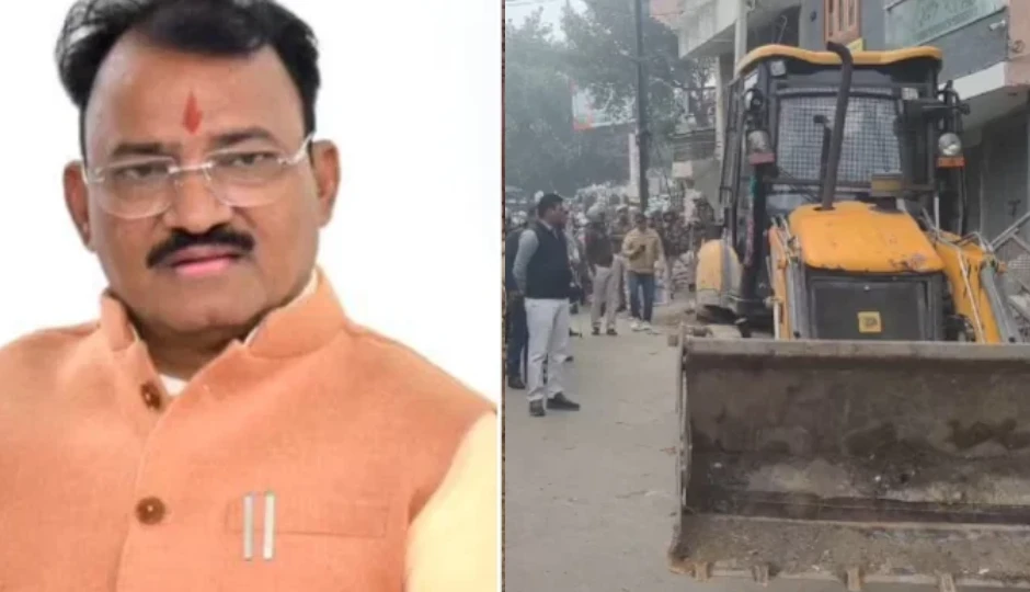 राजस्थान में पत्थरबाजी के बाद सख्त प्रशासनिक कार्रवाई, चला बुलडोजर; डिप्टी सीएम बैरवा बोले—‘अब किसी तरह की रियायत नहीं’