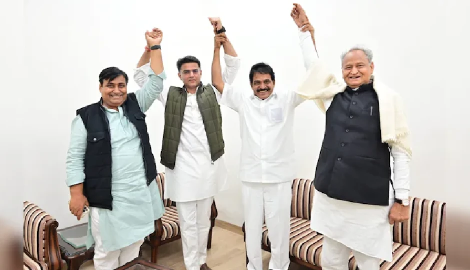 राजस्थान कांग्रेस में बड़ा फेरबदल, दिल्ली की अहम बैठक में जिलाध्यक्षों के नामों पर लगेगी मुहर; 3000 से अधिक नेता कतार में