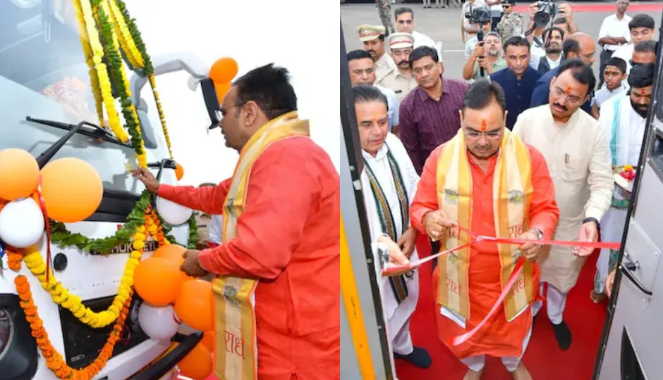राजस्थान दिवस पर 207 नई रोडवेज बसों की सौगात, सीएम भजनलाल शर्मा ने हरी झंडी दिखाकर किया रवाना