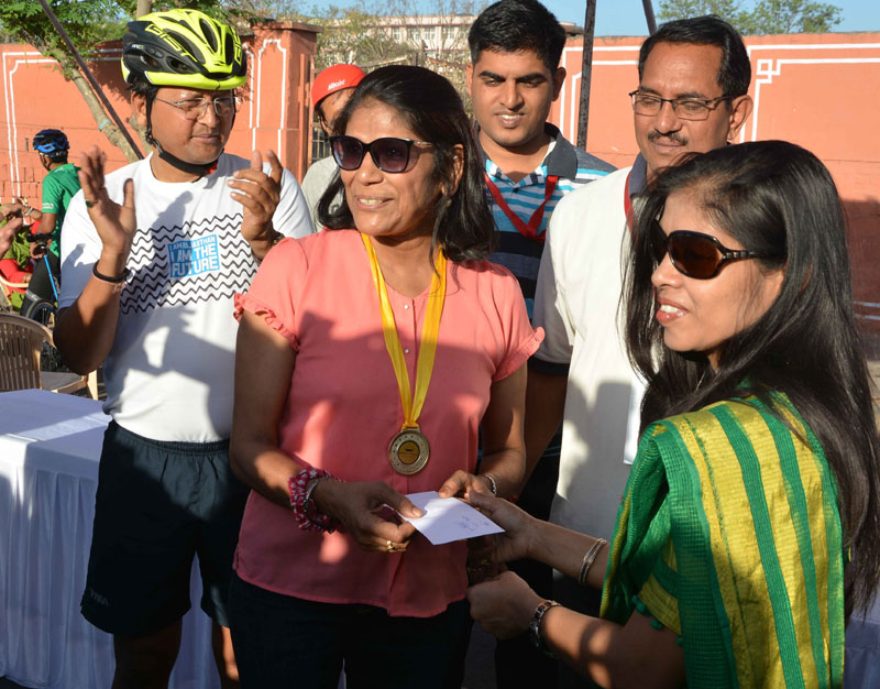 rajasthan festival 2018,cycle marathon rally,rajasthan news