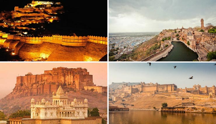 राजस्थान की शान को बढ़ाते हैं यहां के किले, बनते हैं पर्यटकों के आकर्षण का केंद्र
