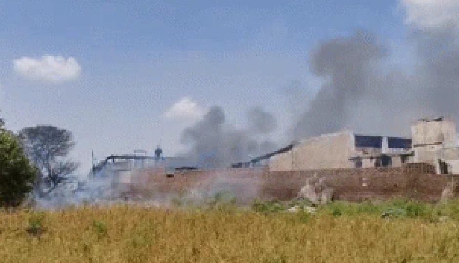 राजस्थान में बड़ा हादसा: बहरोड़ के केमिकल प्लांट में भीषण आग, जोरदार धमाके से मचा हड़कंप